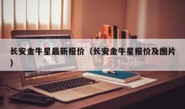 长安金牛星最新报价（长安金牛星报价及图片）