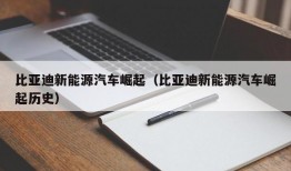 比亚迪新能源汽车崛起（比亚迪新能源汽车崛起历史）