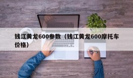 钱江黄龙600参数（钱江黄龙600摩托车价格）