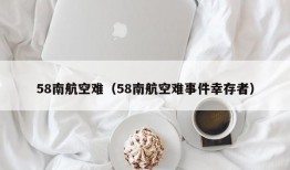 58南航空难（58南航空难事件幸存者）