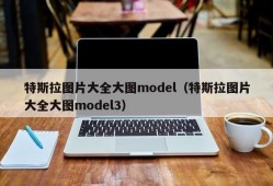 特斯拉图片大全大图model（特斯拉图片大全大图model3）