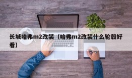 长城哈弗m2改装（哈弗m2改装什么轮毂好看）