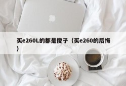 买e260L的都是傻子（买e260的后悔）