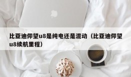 比亚迪仰望u8是纯电还是混动（比亚迪仰望u8续航里程）