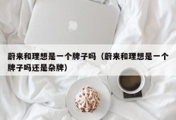 蔚来和理想是一个牌子吗（蔚来和理想是一个牌子吗还是杂牌）