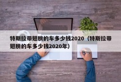 特斯拉带翅膀的车多少钱2020（特斯拉带翅膀的车多少钱2020年）