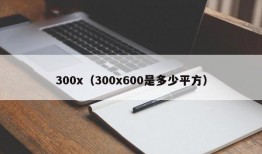 300x（300x600是多少平方）