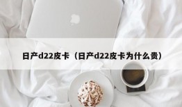 日产d22皮卡（日产d22皮卡为什么贵）