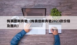 梅赛德斯奔驰（梅赛德斯奔驰2023款价格及图片）