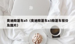 奥迪敞篷车a5（奥迪敞篷车a3敞篷车报价及图片）