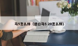 马5怎么样（进口马5 20怎么样）