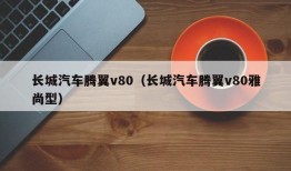 长城汽车腾翼v80（长城汽车腾翼v80雅尚型）