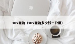 suv耗油（suv耗油多少钱一公里）