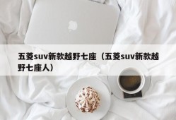 五菱suv新款越野七座（五菱suv新款越野七座人）