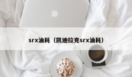 srx油耗（凯迪拉克srx油耗）