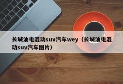 长城油电混动suv汽车wey（长城油电混动suv汽车图片）