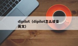 dipilot（dipilot怎么读音 英文）