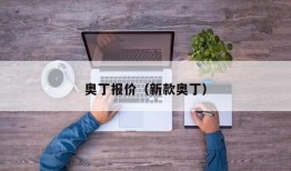 奥丁报价（新款奥丁）