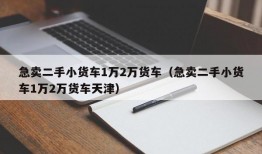 急卖二手小货车1万2万货车（急卖二手小货车1万2万货车天津）