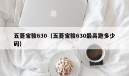 五菱宝骏630（五菱宝骏630最高跑多少码）