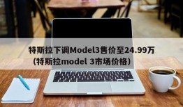 特斯拉下调Model3售价至24.99万（特斯拉model 3市场价格）