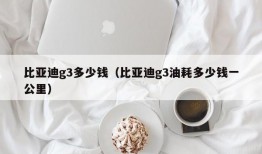 比亚迪g3多少钱（比亚迪g3油耗多少钱一公里）