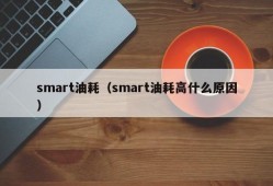 smart油耗（smart油耗高什么原因）