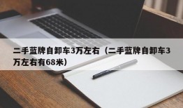 二手蓝牌自卸车3万左右（二手蓝牌自卸车3万左右有68米）