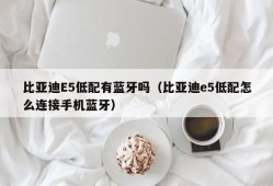 比亚迪E5低配有蓝牙吗（比亚迪e5低配怎么连接手机蓝牙）