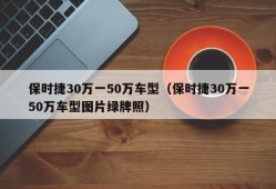 保时捷30万一50万车型（保时捷30万一50万车型图片绿牌照）