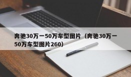 奔驰30万一50万车型图片（奔驰30万一50万车型图片260）