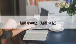 赵薇亏40亿（赵薇31亿）