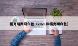 福克斯两厢白色（2021款福克斯白色）