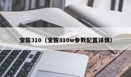 宝骏310（宝骏310w参数配置详情）