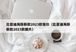 比亚迪海豚新款2023款报价（比亚迪海豚新款2023款图片）