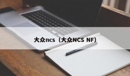 大众ncs（大众NCS NF）