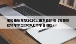 宝骏新款车型2020上市车自动挡（宝骏新款轿车车型2020上市车自动挡）