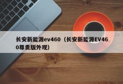 长安新能源ev460（长安新能源EV460尊贵版外观）