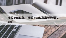 标致408试驾（标致408试驾视频胖哥22款）