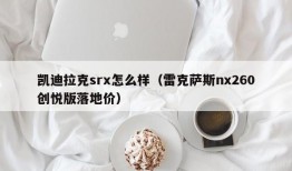 凯迪拉克srx怎么样（雷克萨斯nx260创悦版落地价）