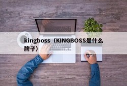 kingboss（KINGBOSS是什么牌子）