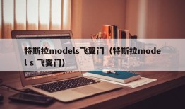 特斯拉models飞翼门（特斯拉model s 飞翼门）