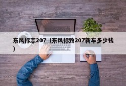 东风标志207（东风标致207新车多少钱）